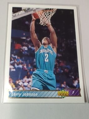1992-93 Upper Deck Larry Johnson Charlotte Hornets #287